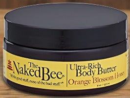 naked bee orange blossom honey body butter 3oz.
