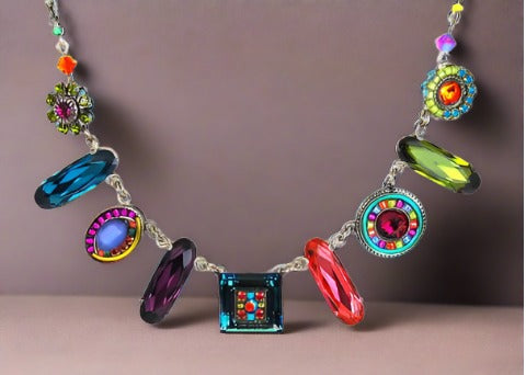 firefly jewelry la dolce vita necklace, multicolor
