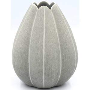 Art Floral Trading Company CHAMPA S Porcelain Bud Vase-1284GREY17 Media 1 of 1