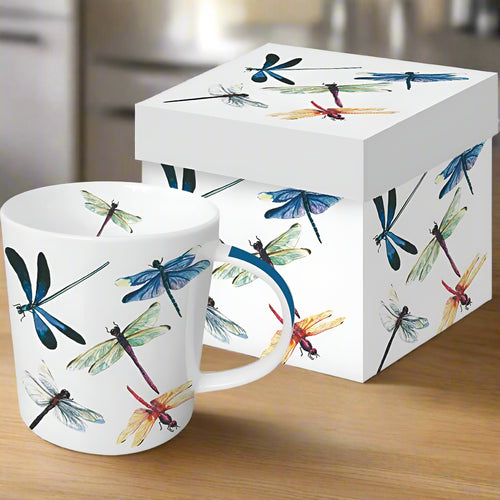 paper products design libelula gift-boxed mug