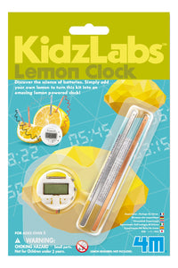 4m kidslabs lemon clock