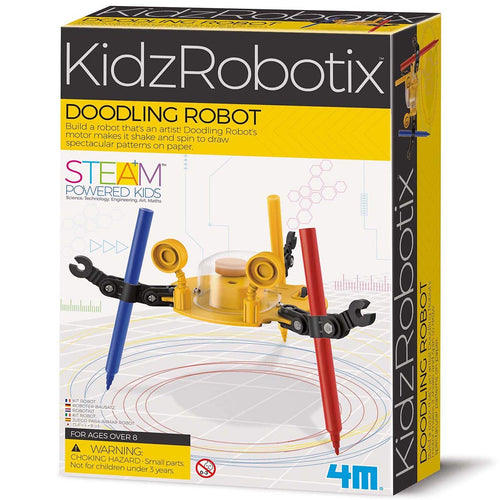 4m kidz robotix doodling robot