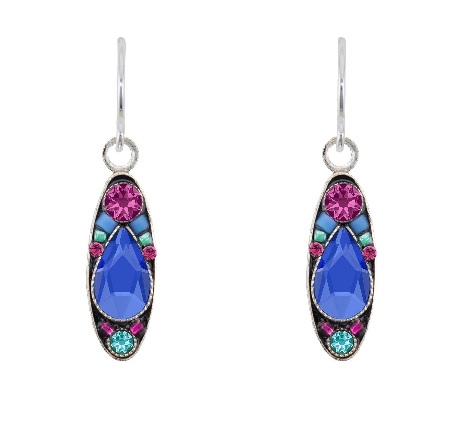 firefly jewelry milano long oval earring- 7837-sap