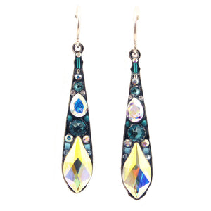 firefly jewelry gazelle medium drop earrings-ice