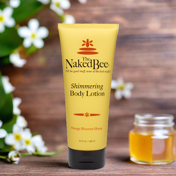 naked bee orange blossom honey  shimmering body lotion 6.7oz