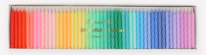 Meri Meri Rainbow Twisted Mini Candles (x 50)