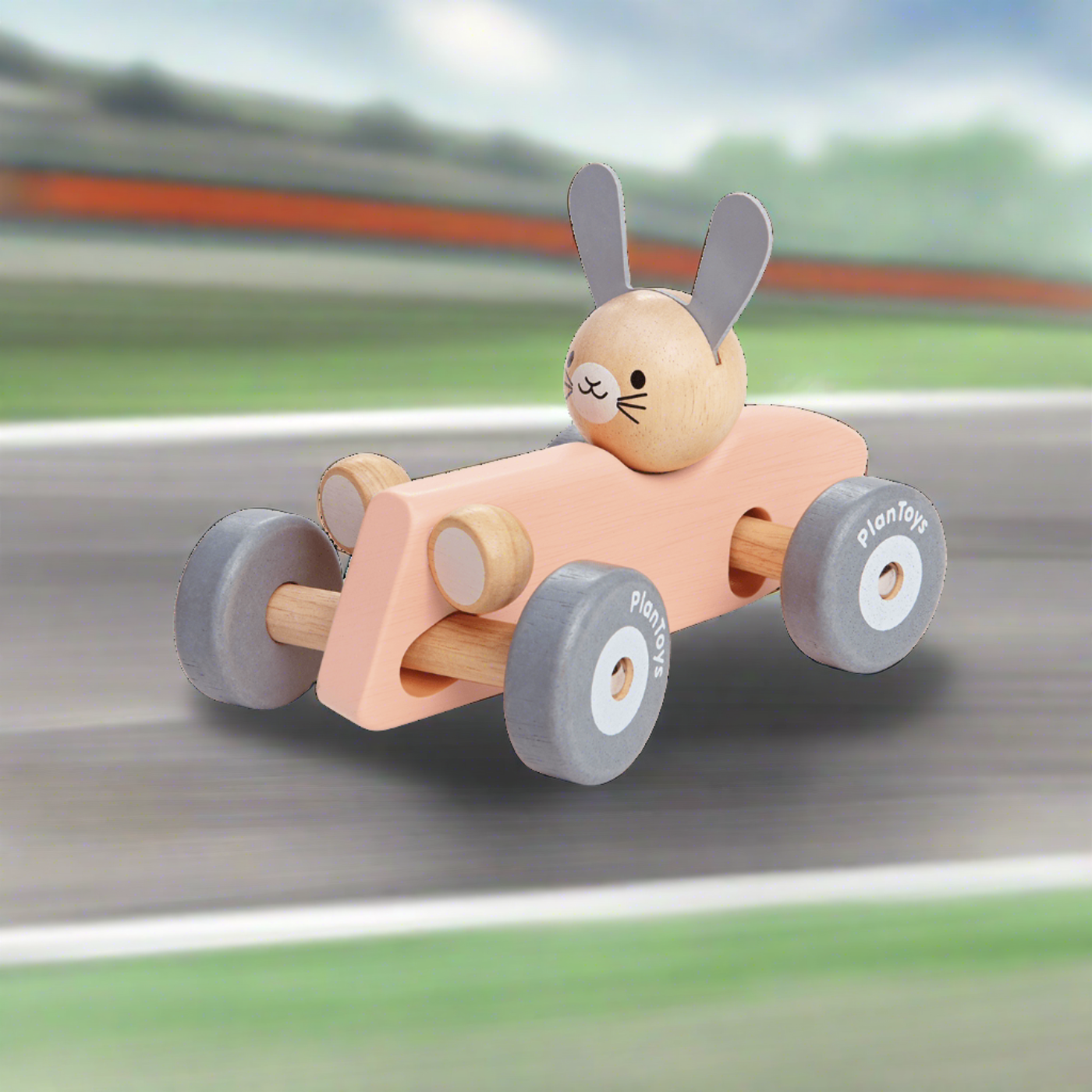plan toys bunny racing car