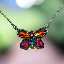 Firefly Jewelry Butterfly Necklace -8838-MC