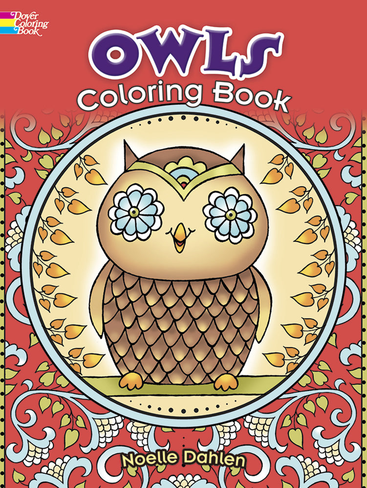 owls coloring book