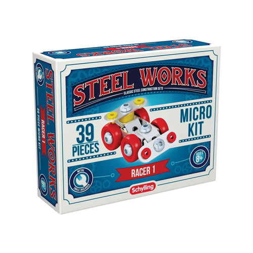 schylling toys steel works micro set racer1