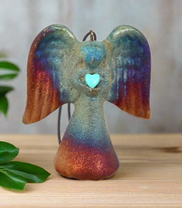 raku potteryworks small spirit angel