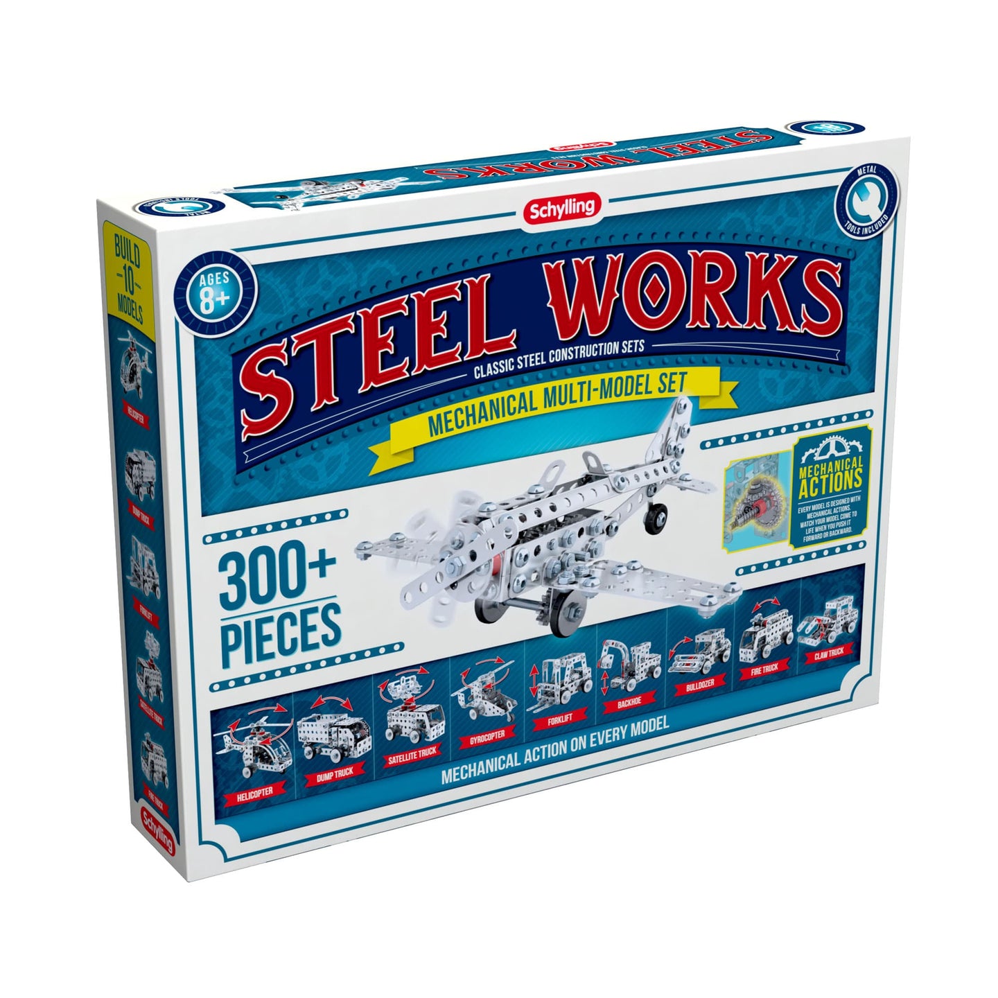 steel works mechanical multi-model set