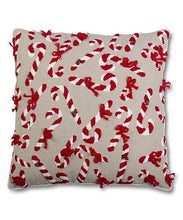 Load image into Gallery viewer, k &amp; k interiors christmas pillows candy cane
